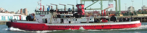 FDNY’s Fireboat “Firefighter”