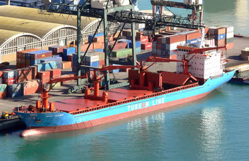 MEHMET KALKAVAN now named the ZINNET METE prior to collision