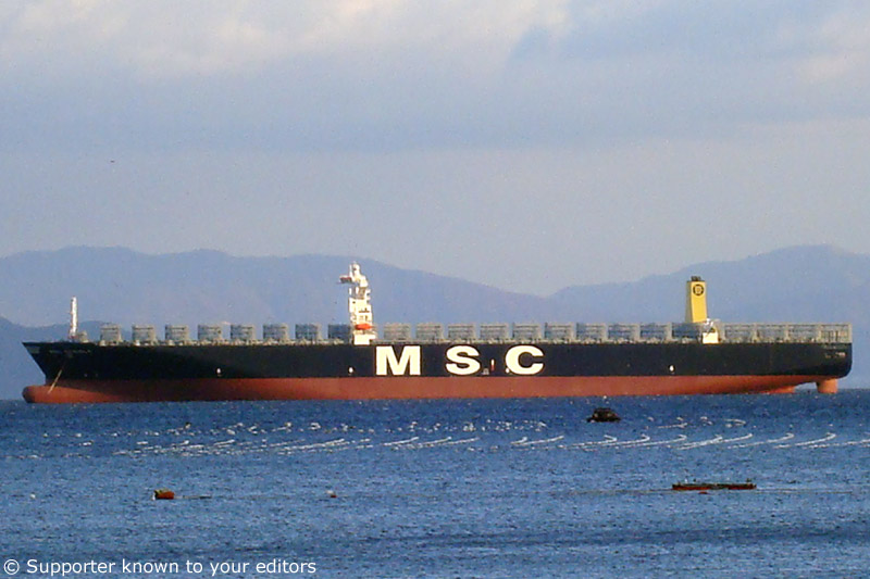 MSC Daniela - World's Largest Container Ship MSC Daniela - Container Ship